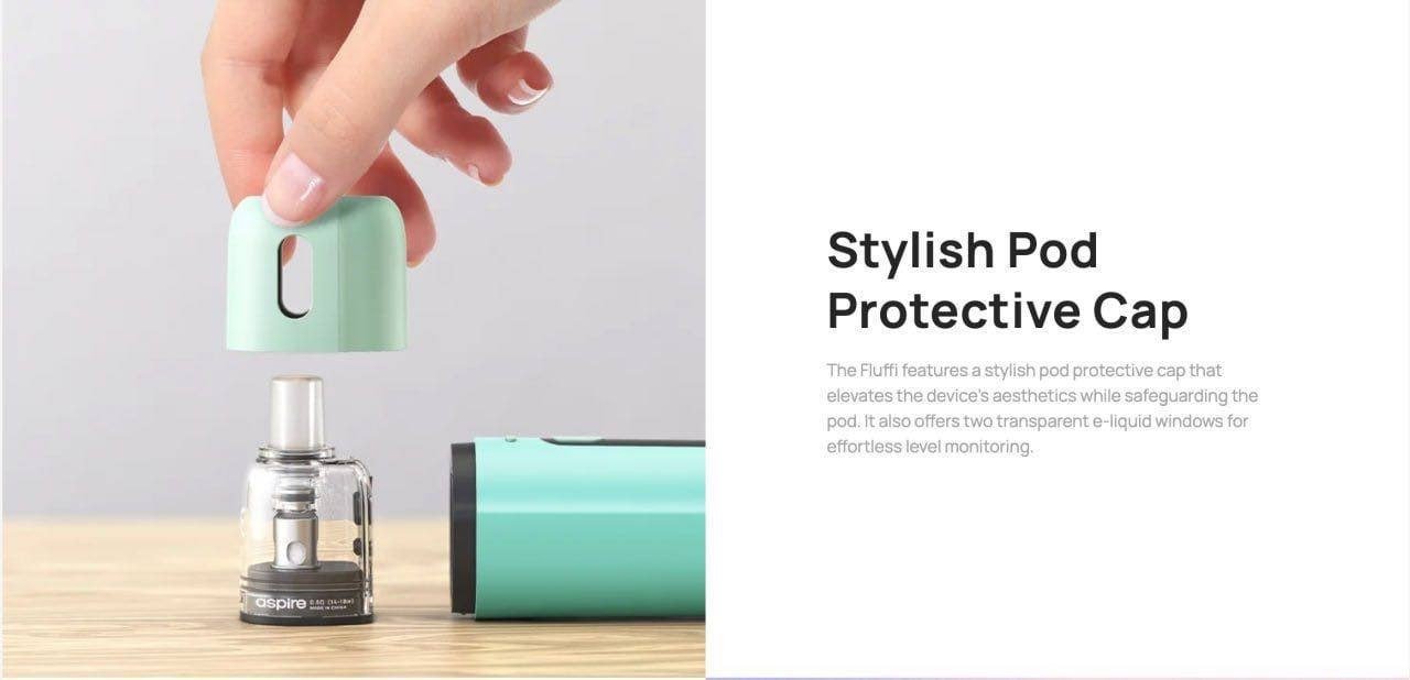 Aspire Fluffi POD 1500mAh 酪梨寶寶 電子煙主機套件:圖片 5