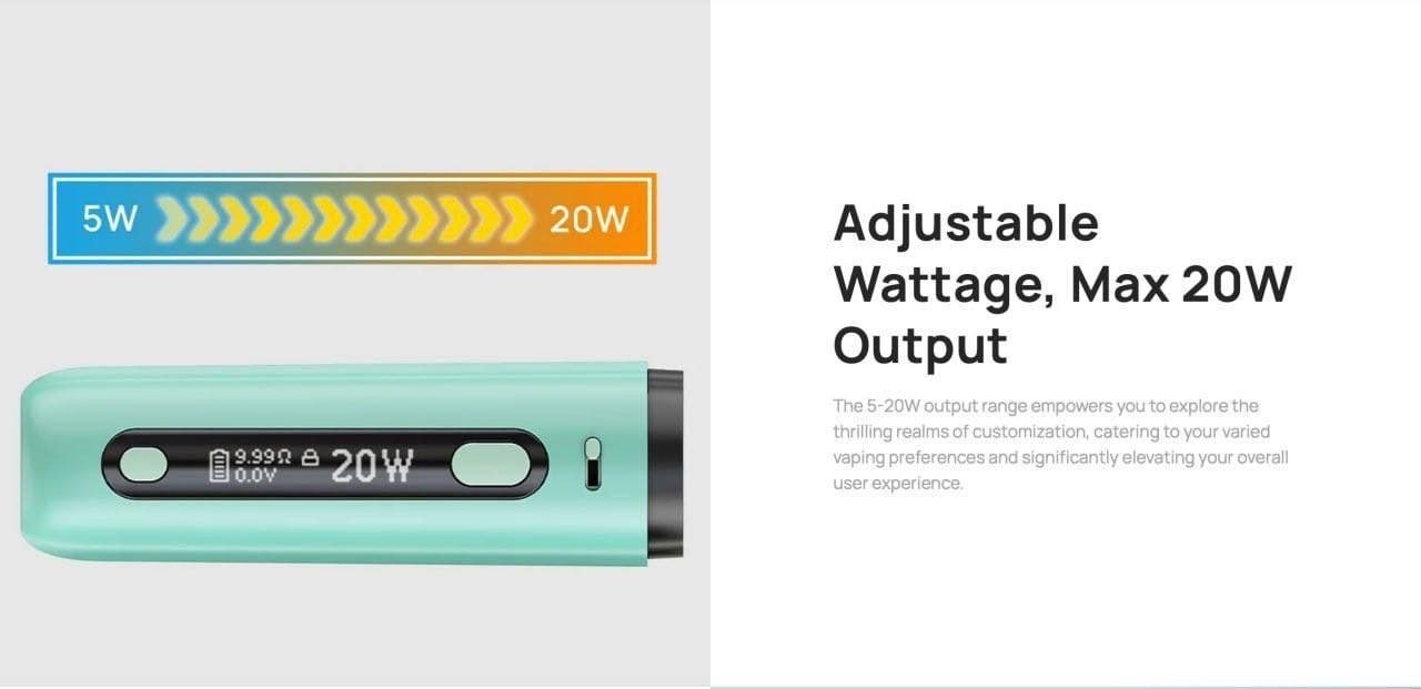 Aspire Fluffi POD 1500mAh 酪梨寶寶 電子煙主機套件:圖片 2