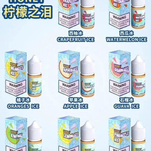 HONEY LEMON ICE 檸檬之淚 系列 煙油 (30-50mg)